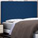 Cabeceira Solteiro 0,90m Esmeralda Suede Azul Marinho - Pallazio