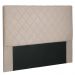 Cabeceira Solteiro 0,90m Esmeralda Suede Bege - Pallazio