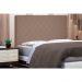 Cabeceira Solteiro 0,90m Esmeralda Suede Caramelo - Pallazio
