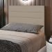 Cabeceira Solteiro 0,90m Friburgo Suede Bege - Pallazio
