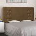 Cabeceira Solteiro 0,90m Genova Suede Caramelo - Pallazio