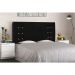 Cabeceira Solteiro 0,90m Genova Suede Preto - Pallazio