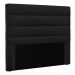 Cabeceira Solteiro 0,90m Las Palmas Suede Preto - Pallazio