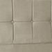 Cabeceira Solteiro 0,90m Lisboa Suede Bege - Pallazio