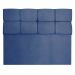 Cabeceira Solteiro 0,90m Nina Suede Azul Marinho - Pallazio