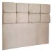 Cabeceira Solteiro 0,90m Nina Suede Bege - Pallazio