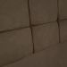 Cabeceira Solteiro 0,90m Nina Suede Marrom - Pallazio