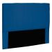Cabeceira Solteiro 0,90m Ravenna Suede Azul Marinho - Pallazio