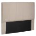Cabeceira Solteiro 0,90m Ravenna Suede Bege - Pallazio