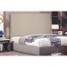 Cabeceira Solteiro 0,90m Ravenna Suede Bege - Pallazio