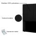 Cabeceira Solteiro 0,90m Sevilha Suede Preto - Pallazio