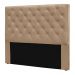 Cabeceira Solteiro 0,90m Toledo Suede Bege - Pallazio