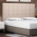 Cabeceira Solteiro 0,90m Verona Suede Bege - Pallazio