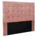 Cabeceira Solteiro 0,90m Verona Veludo Rosa - Pallazio