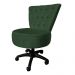 Cadeira Mocho Capitonê Elegância Veludo Verde Base Giratória - Pallazio