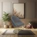 Cadeira Poltrona de Jantar Bela Suede Grafite Base Metálica Industrial Dourado - Pallazio