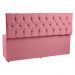 Calçadeira Recamier Baú King 1,95m Madrid Suede Rosa - Pallazio