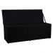 Calçadeira Recamier Baú Solteiro 0,90m Madrid Suede Preto - Pallazio