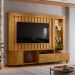 Estante Painel de TV 70 Polegadas 242cm Kim Cumaru - Pallazio