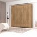 Guarda Roupa Casal 6 Portas 218 cm Elegância Nature -  Pallazio
