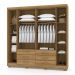 Guarda Roupa Casal 6 Portas e 6 Gavetas Toronto Nature/Brisa - Pallazio