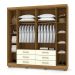 Guarda Roupa Casal 6 Portas e 6 Gavetas Toronto Nature/Champanhe - Pallazio