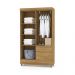 Guarda Roupa Solteiro 4 Portas 102 cm Rio Plus Nature - Pallazio
