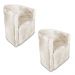 Kit 02 Poltronas Decorativa Lyon Veludo Bege - Pallazio