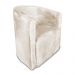 Kit 02 Poltronas Decorativa Lyon Veludo Bege - Pallazio