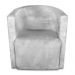 Kit 02 Poltronas Decorativa Lyon Veludo Cinza - Pallazio