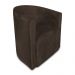 Kit 02 Poltronas Decorativa Lyon Veludo Marrom - Pallazio
