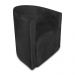 Kit 02 Poltronas Decorativa Lyon Veludo Preto - Pallazio