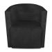 Kit 02 Poltronas Decorativa Lyon Veludo Preto - Pallazio