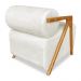 Kit 02 Poltronas Decorativa Marselha Veludo Base de Madeira - Pallazio