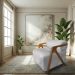 Kit 02 Poltronas Decorativa Marselha Veludo Cinza Base de Madeira - Pallazio