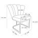 Kit 02 Poltronas Flor Veludo Azul Turquesa Base Metálica Industrial Prata - Pallazio