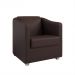 Kit 2 Poltronas Decorativa Ana Corano Marrom Pés Cromado - Pallazio