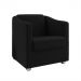Kit 2 Poltronas Decorativa Ana Suede Preto Pés Cromado - Pallazio
