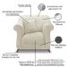 Kit 2 Poltronas e Sofá Living 2 Lugares 1,60m Vênus Veludo Bege Pés Castanho - Pallazio