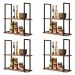 Kit 4 Prateleiras Multiuso Industrial 60 cm Ariel Demolição - Pallazio