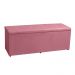 Kit Painel e Calçadeira Baú Casal 1,40m Berlim Suede Rosa - Pallazio