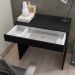 Mesa para Computador Escrivaninha 1 Gaveta Manuela Preto - Pallazio