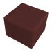 Poltrona de Amamentação com Puff Serena Suede Marsala - Pallazio