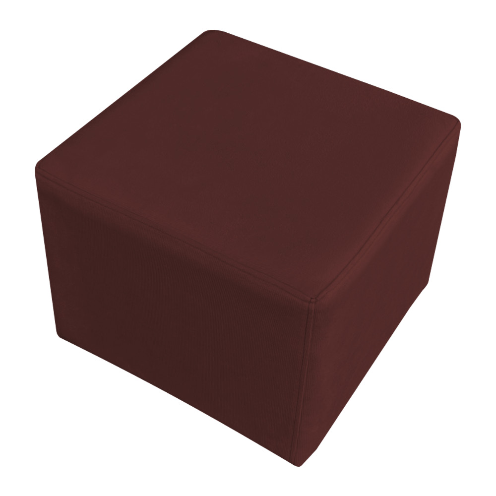 Poltrona de Amamentação com Puff Serena Suede Marsala - Pallazio