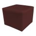 Poltrona de Amamentação com Puff Serena Suede Marsala - Pallazio