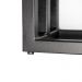 Porta Toalha Para 3 Toalhas Eleganza 50 cm Metal Preto - Pallazio