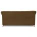 Sofá Living 2 Lugares 1,60m Vênus Suede Caramelo Pés Castanho - Pallazio