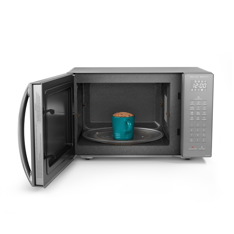 Micro-ondas Panasonic Inox 34L ST67LSRUK 220V