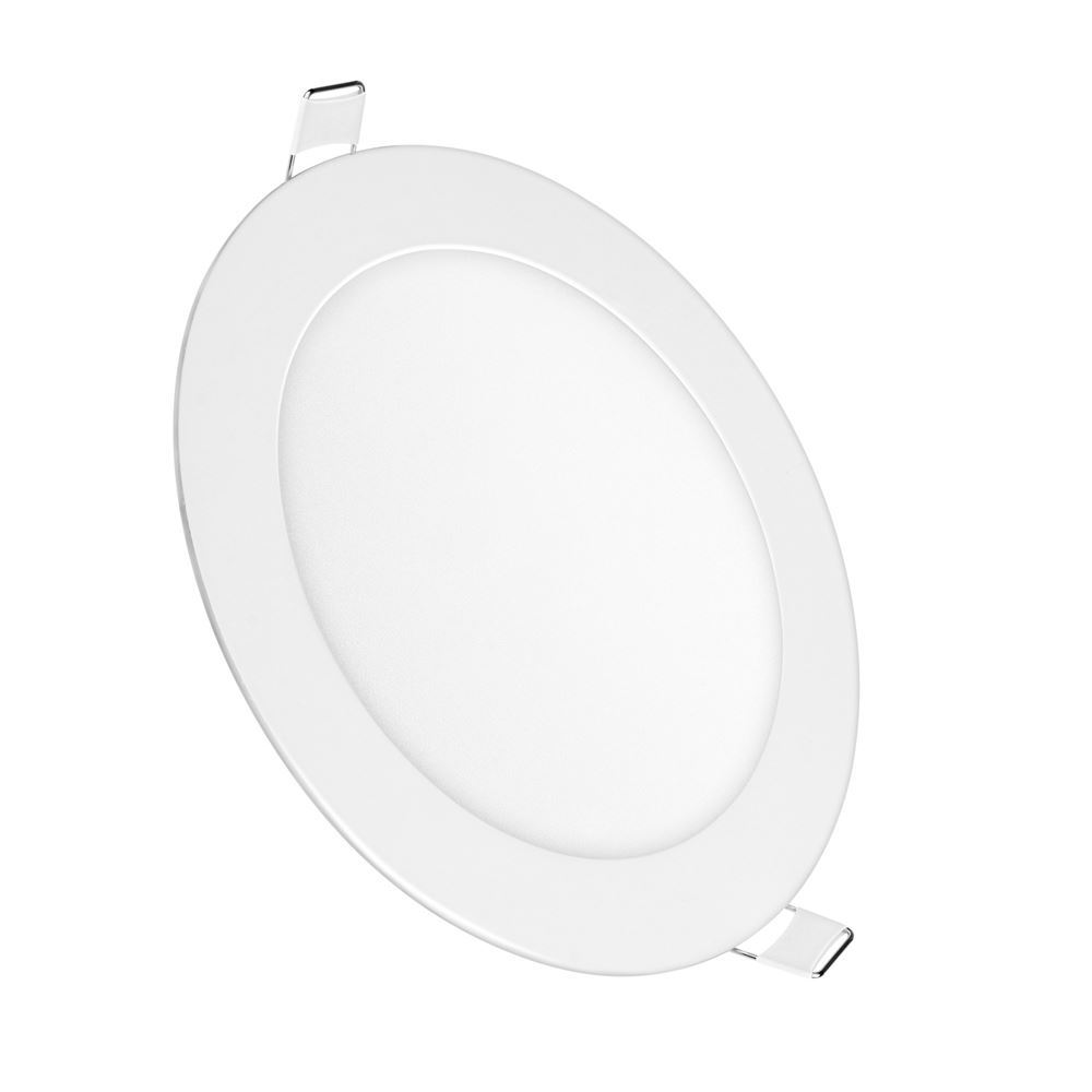 Painel Led Embutir Redondo 24W Pt   Bivolt Branco