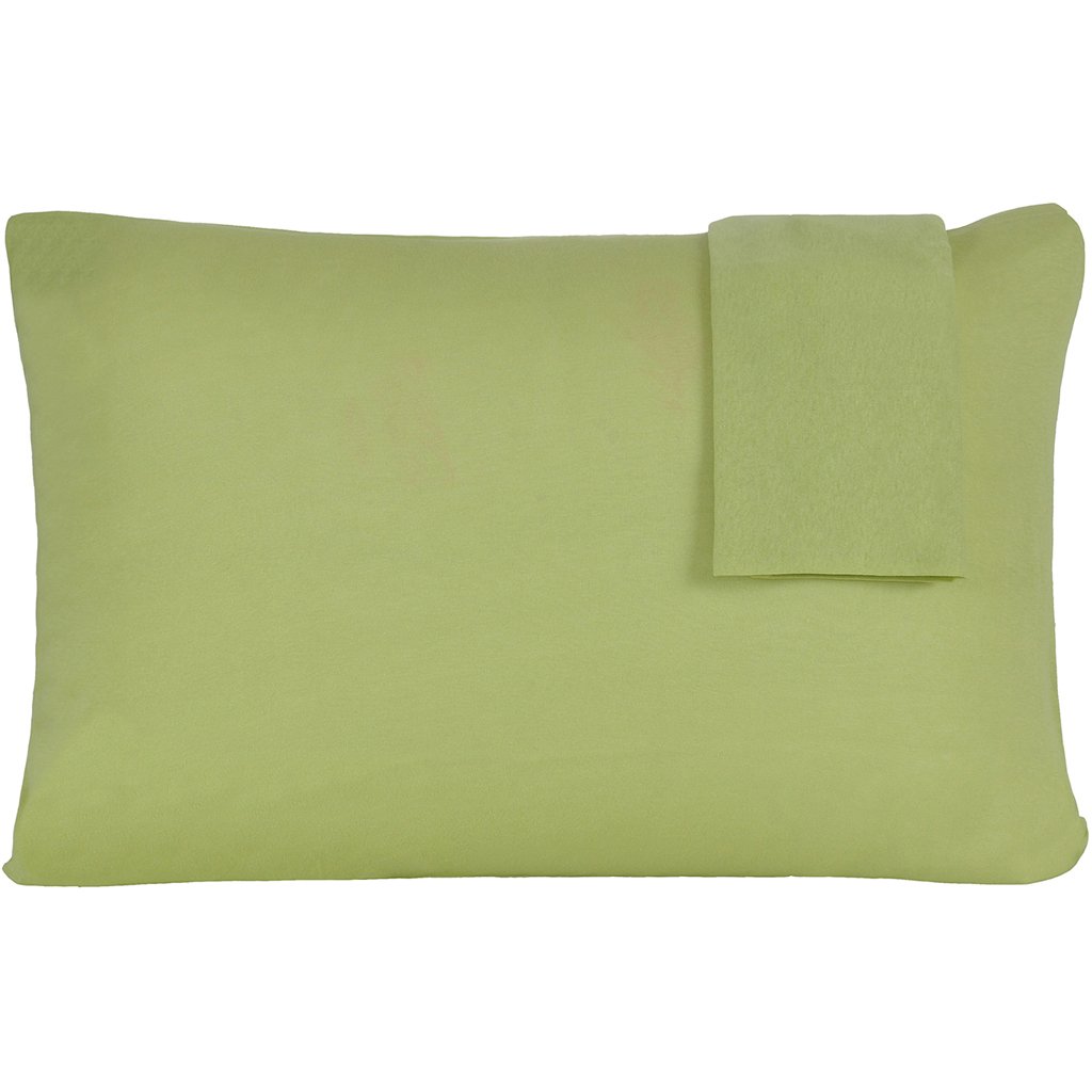 Jogo de Fronhas Serena Malha 100% Algodão 50x70cm Verde